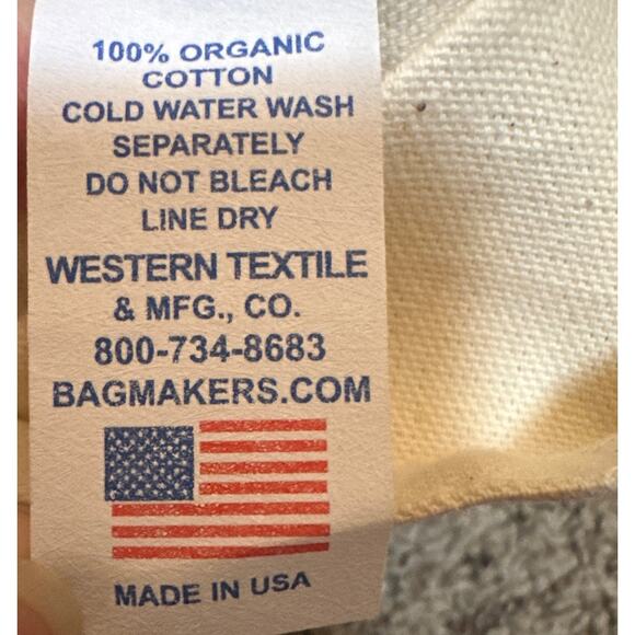 Patagonia x Great Pacific Iron Workers Canvas Crossbody Tote Bag Rare - Picture 4 of 4